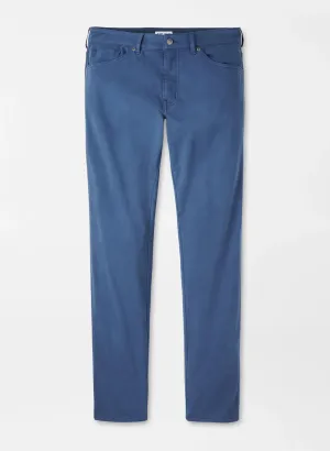 Signature Sateen Five-Pocket Pant (Navy)
