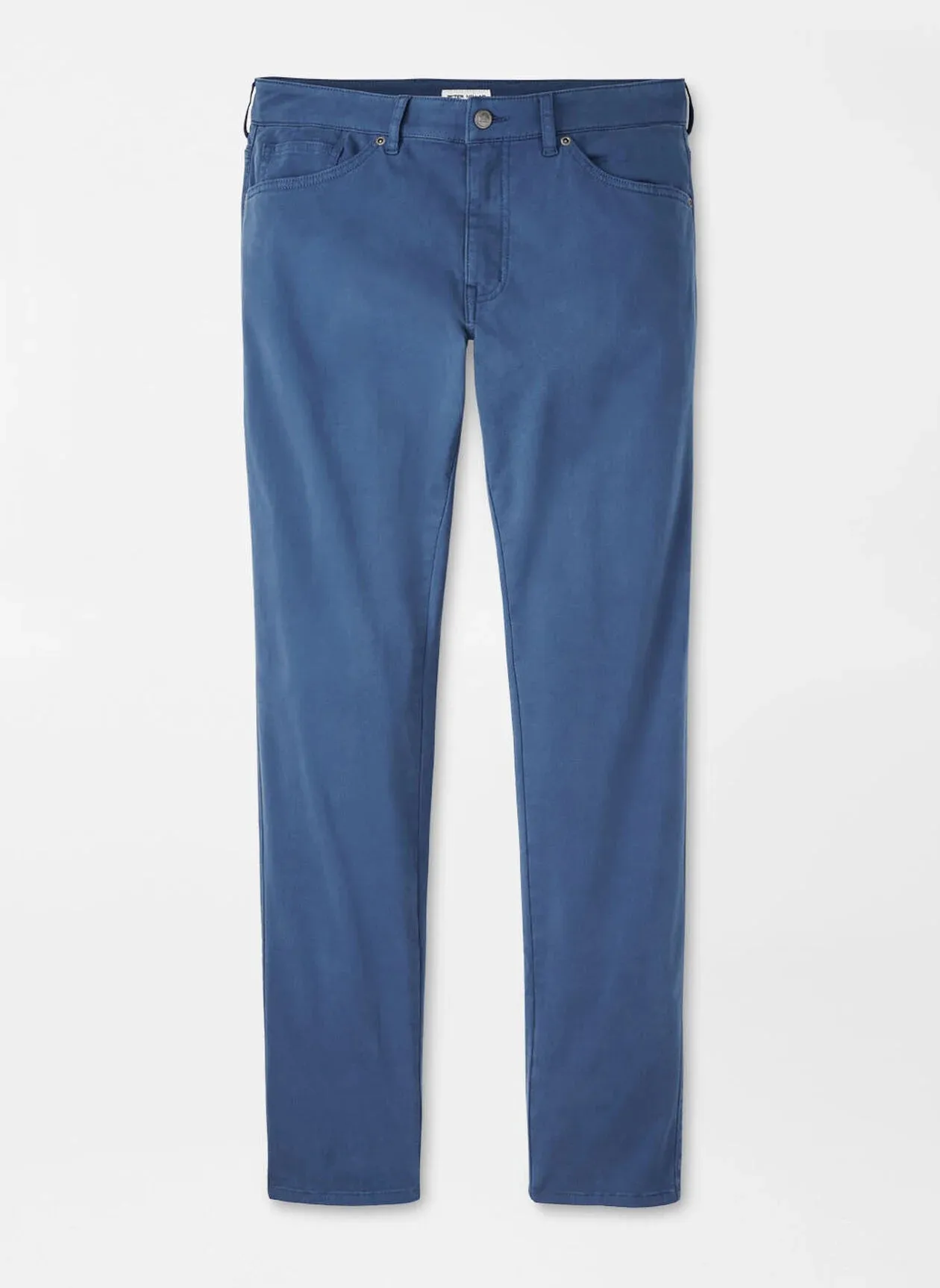 Signature Sateen Five-Pocket Pant (Navy)
