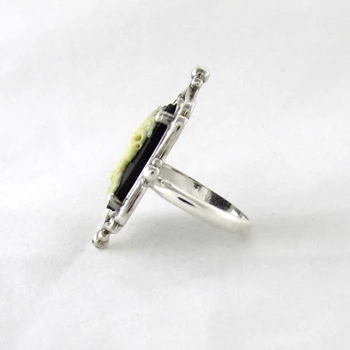Skeleton Cameo Ring