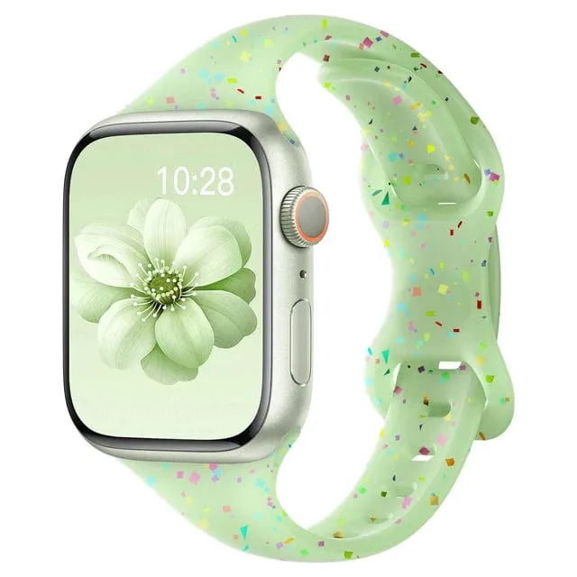 Slim Silicone Sports Watch Band