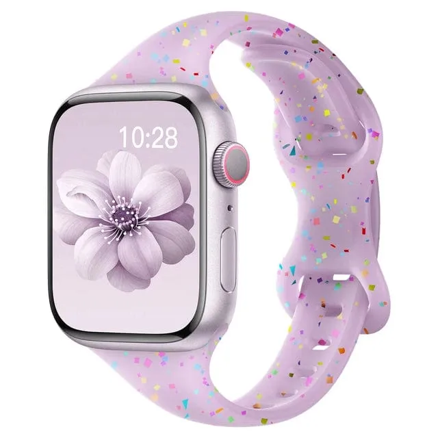 Slim Silicone Sports Watch Band