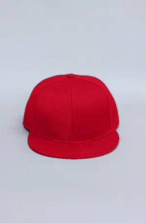 SMF Red Snapback