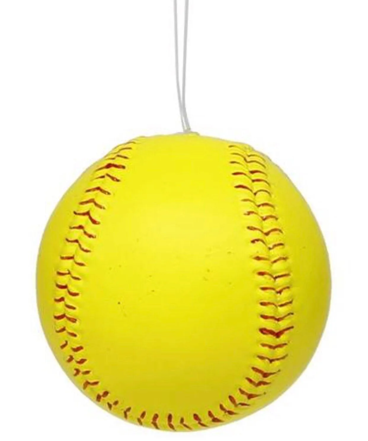 Softball Ornament, Softball Wreath, Plastic Softball Attachment, Sports Wreath, Wreath Supplies, Softball Party Supplies