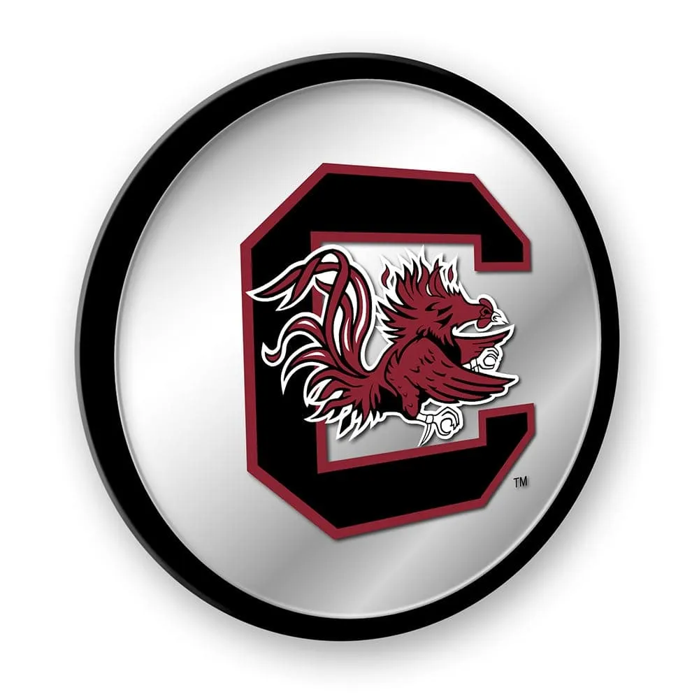 South Carolina Gamecocks: Modern Disc Mirrored Wall Sign
