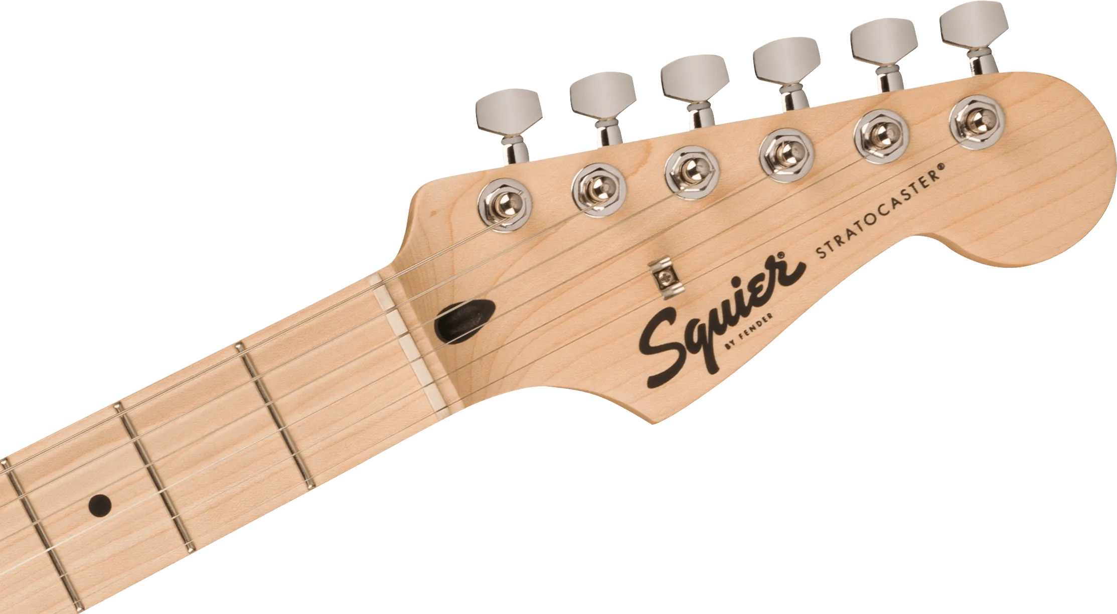 Squier Sonic™ Stratocaster®, Maple Fingerboard, White Pickguard, 2-Color Sunburst