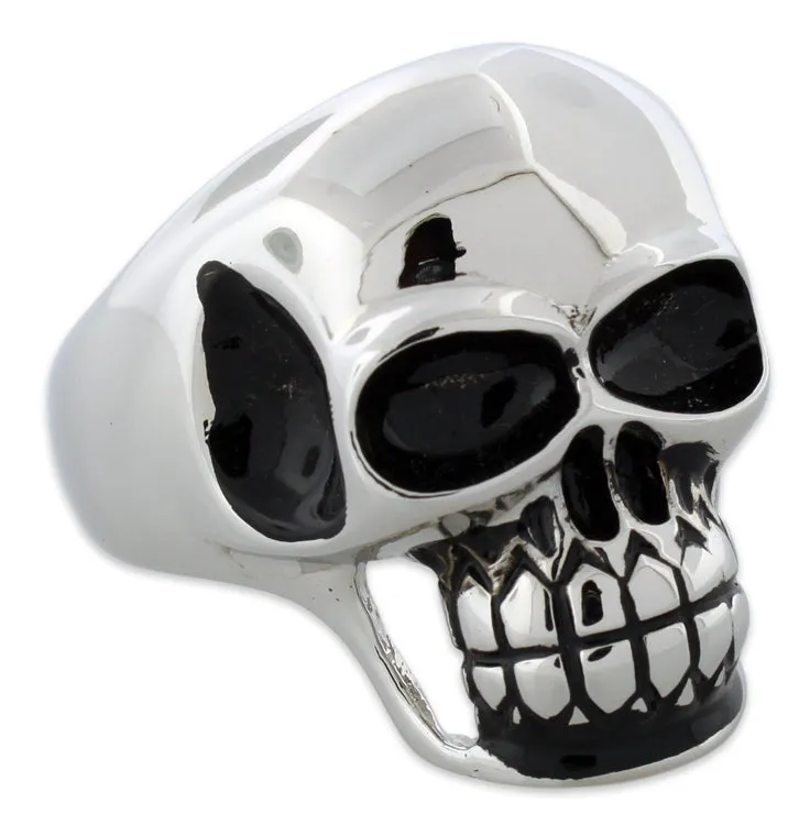 Stainless Steel Monkey Skull Ring