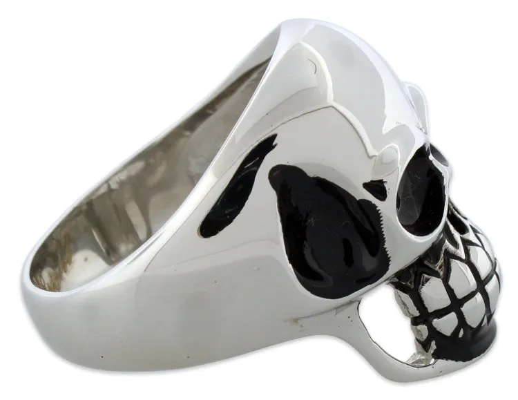 Stainless Steel Monkey Skull Ring