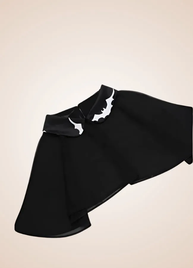 Steampunk Bat Print Dress