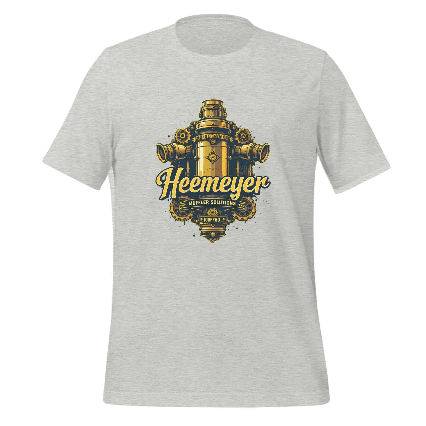 Steampunk Brass Muffler Design | Classic T-Shirt (Unisex)