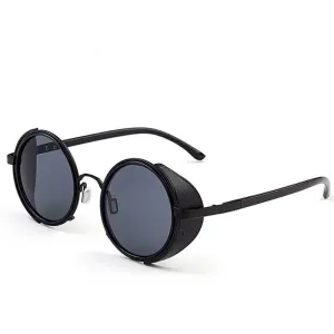 Steampunk Retro Coating Mens Vintage Round Sunglasses Men Women