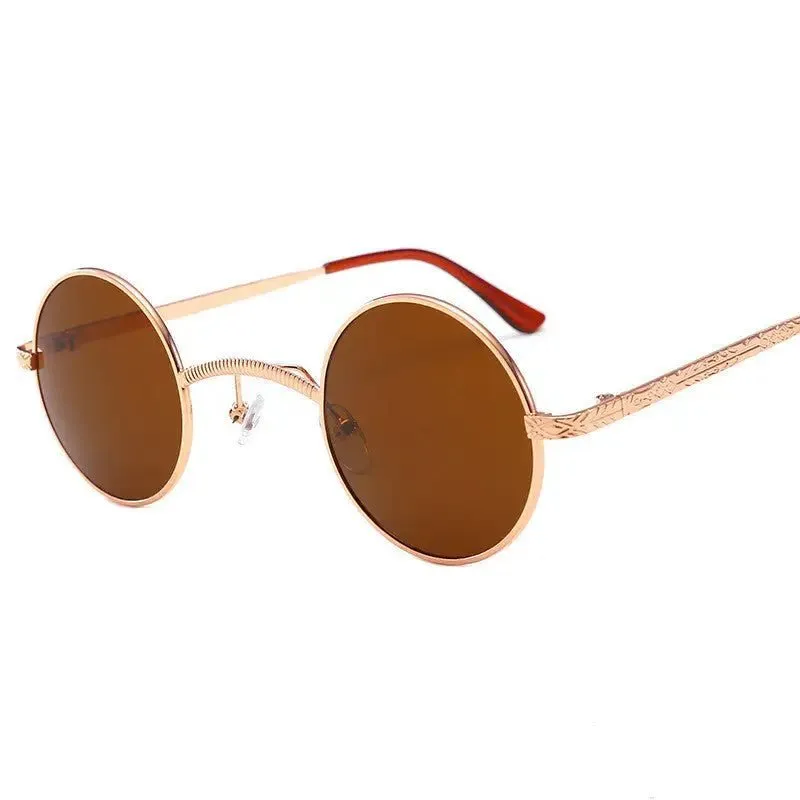 Steampunk Sunglasses with UV400 Protection & Vintage Style