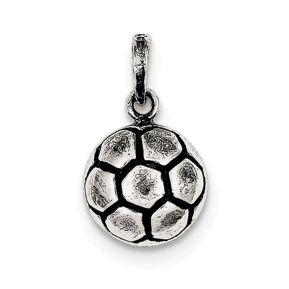 Sterling Silver Antiqued Pendant