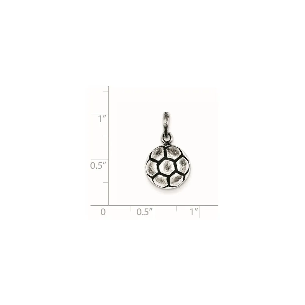 Sterling Silver Antiqued Pendant