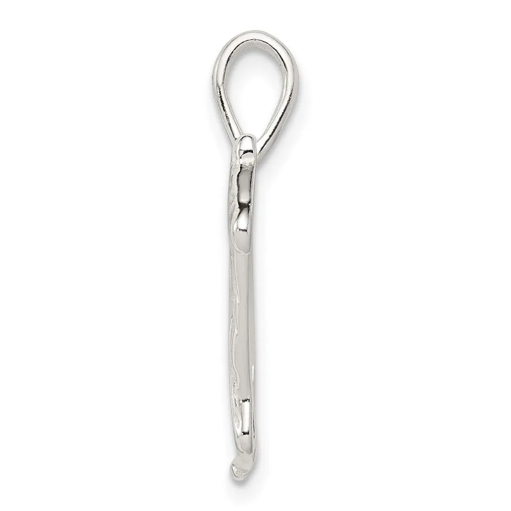 Sterling Silver Race Horse Charm