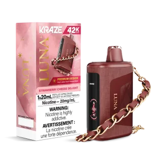 Strawberry Cheese Delight - KRAZE Luna 42K Disposable