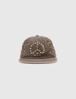 STUDDED WRAP HAT