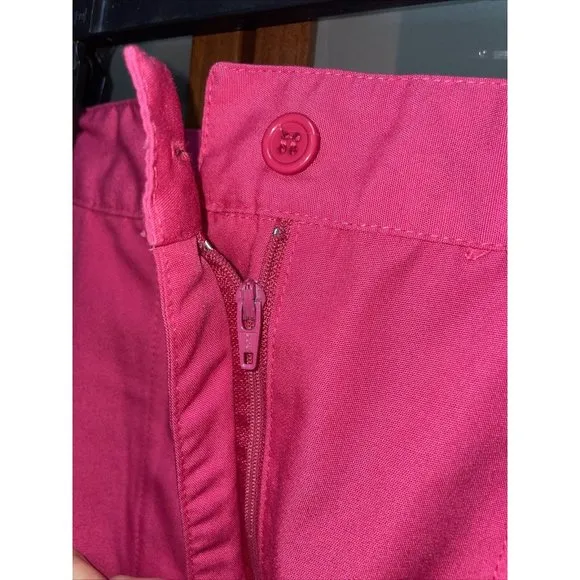 Stussy Women’s Pink Vintage VTG Y2K 90s 00s A-Line Knee Length Logo Skirt Size 3