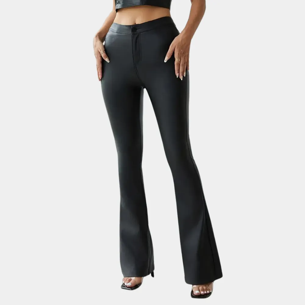 Stylish, slim-fit Rosalie women's casual trousers with flair.