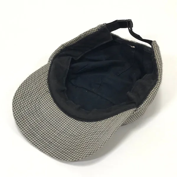Supreme Vintage Houndstooth 6 Panel Box Logo Camp Cap