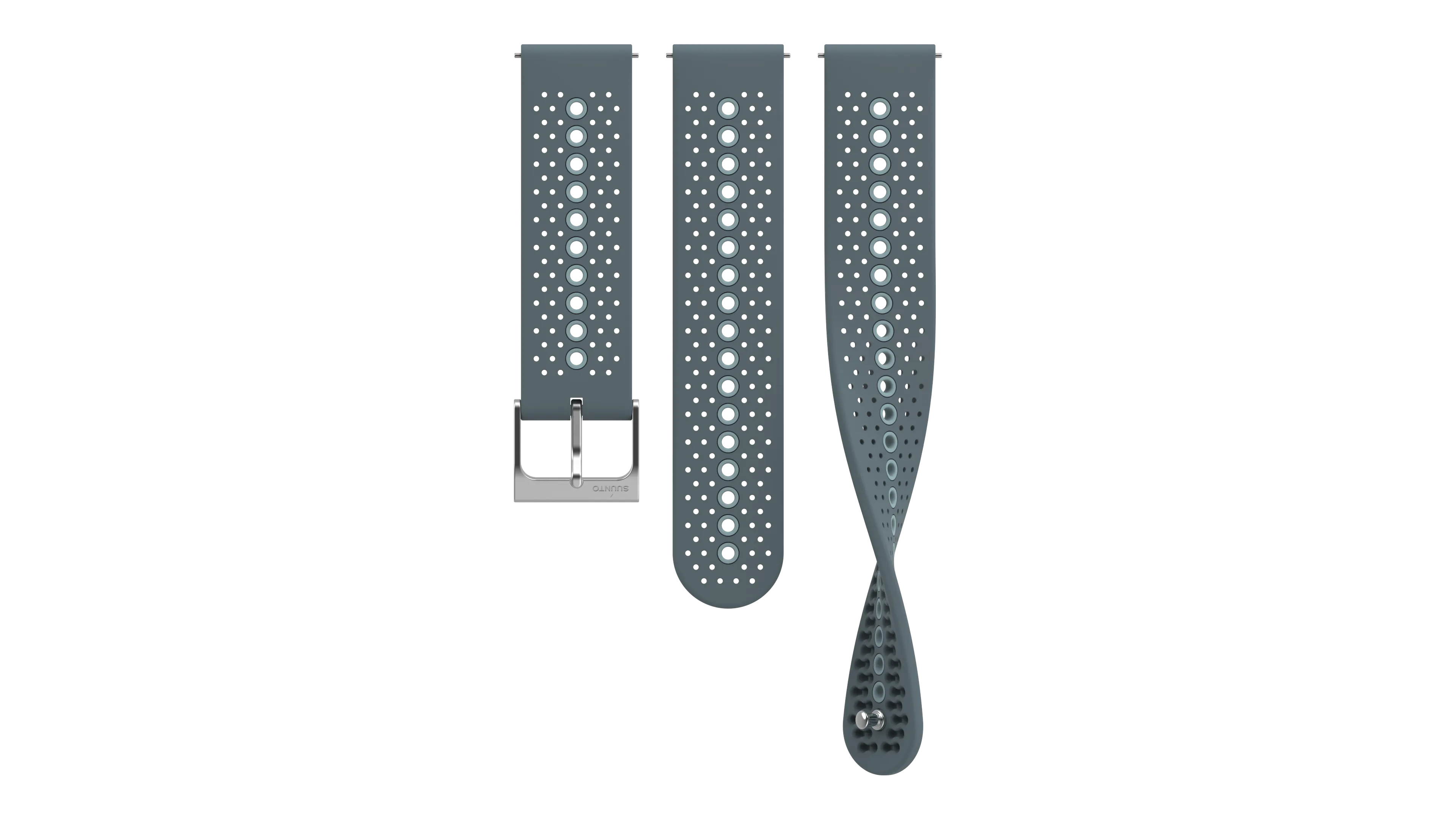 Suunto 22mm Urban 4 Silicone Strap - Moss Blue ( SS050696000 )