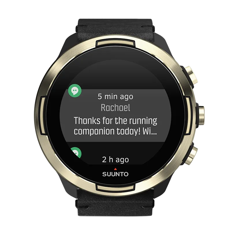 Suunto 9 Baro Gold Leather
