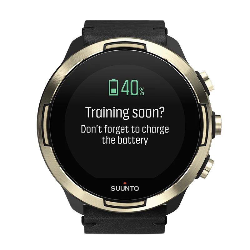 Suunto 9 Baro Gold Leather