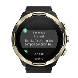 Suunto 9 Baro Gold Leather