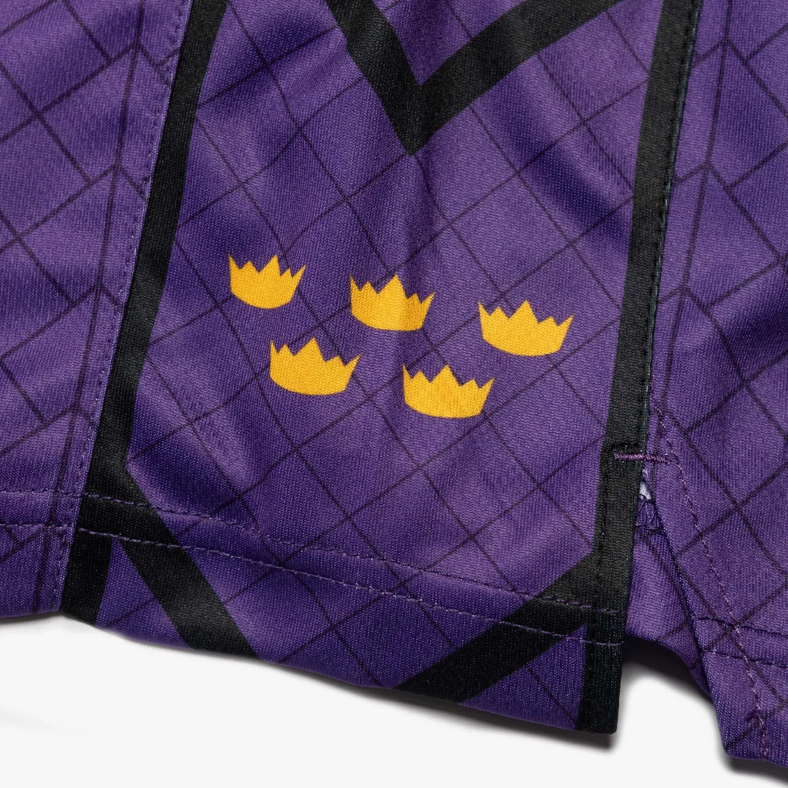 Sydney Kings NBL Home Authentic Youth Shorts - Purple