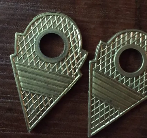 Talhakimt Pendants Brass 10pcs WS