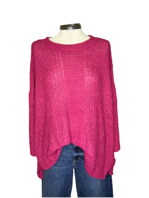 Thatcher Sweater One Size Pink
