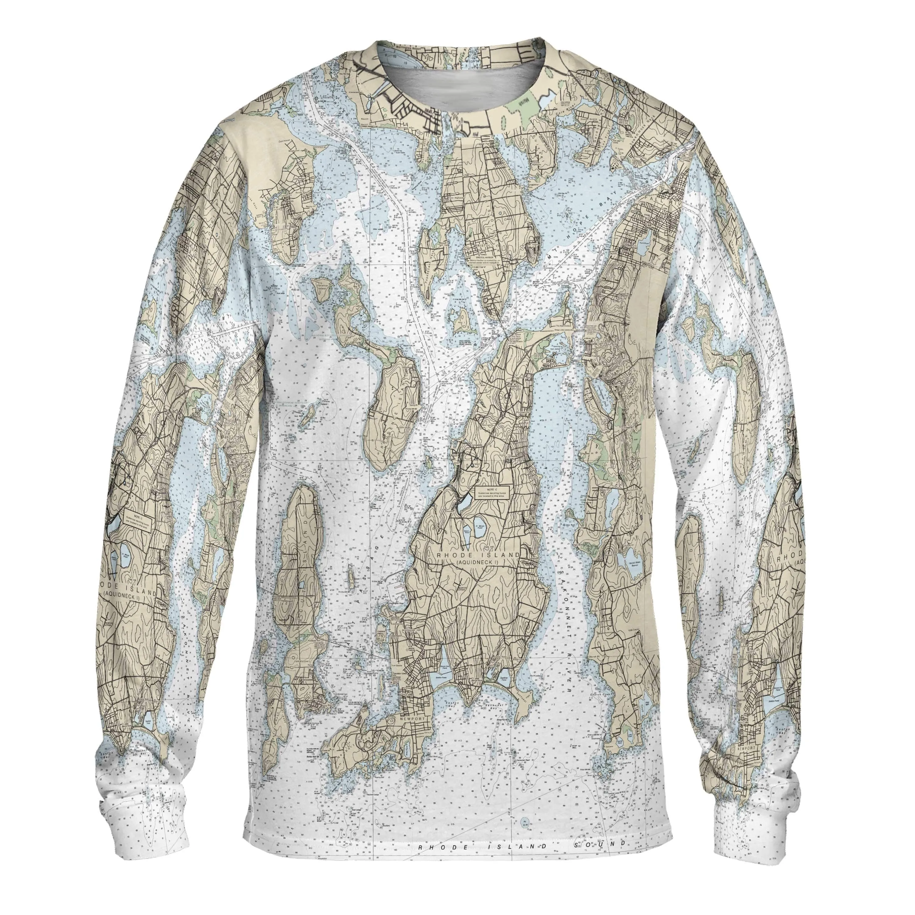 The Aquidneck Island Long Sleeve Tee