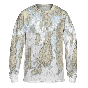 The Aquidneck Island Long Sleeve Tee