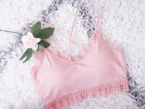 The Mara Lace Bralette -- 4 Colors!
