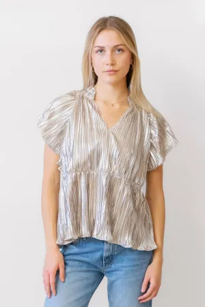 THML Champagne Blouse