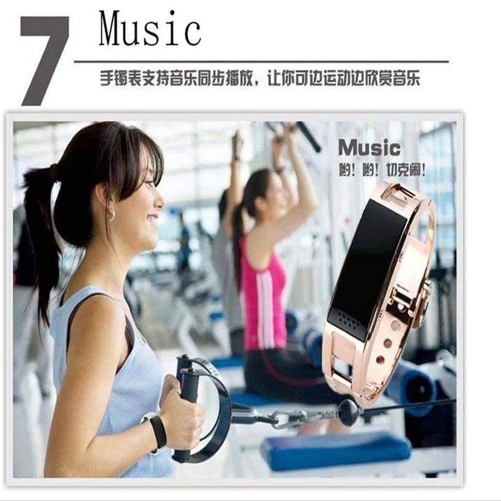 Titanium Alloy Bluetooth Sync Smart Watch