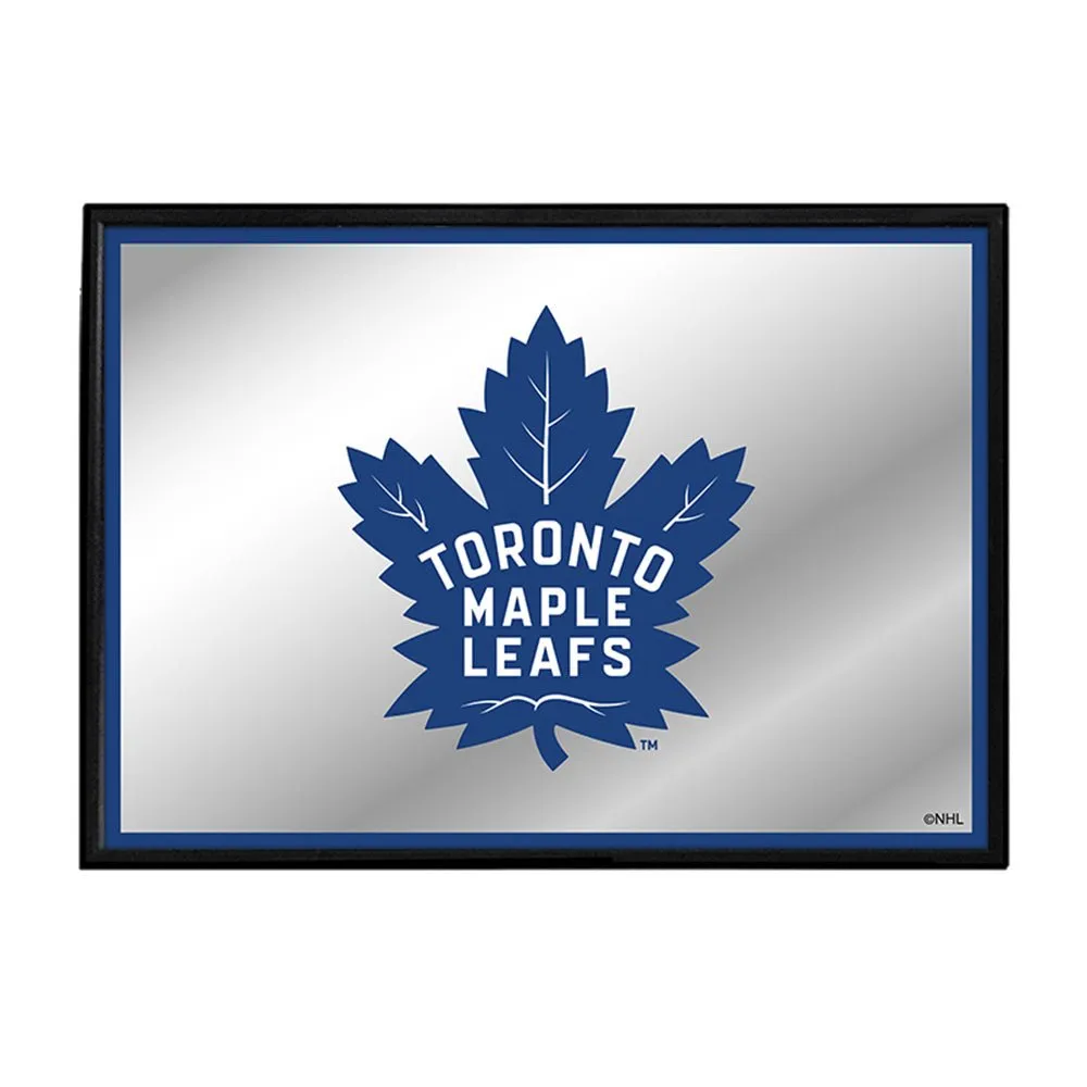 Toronto Maple Leafs: Framed Mirrored Wall Sign