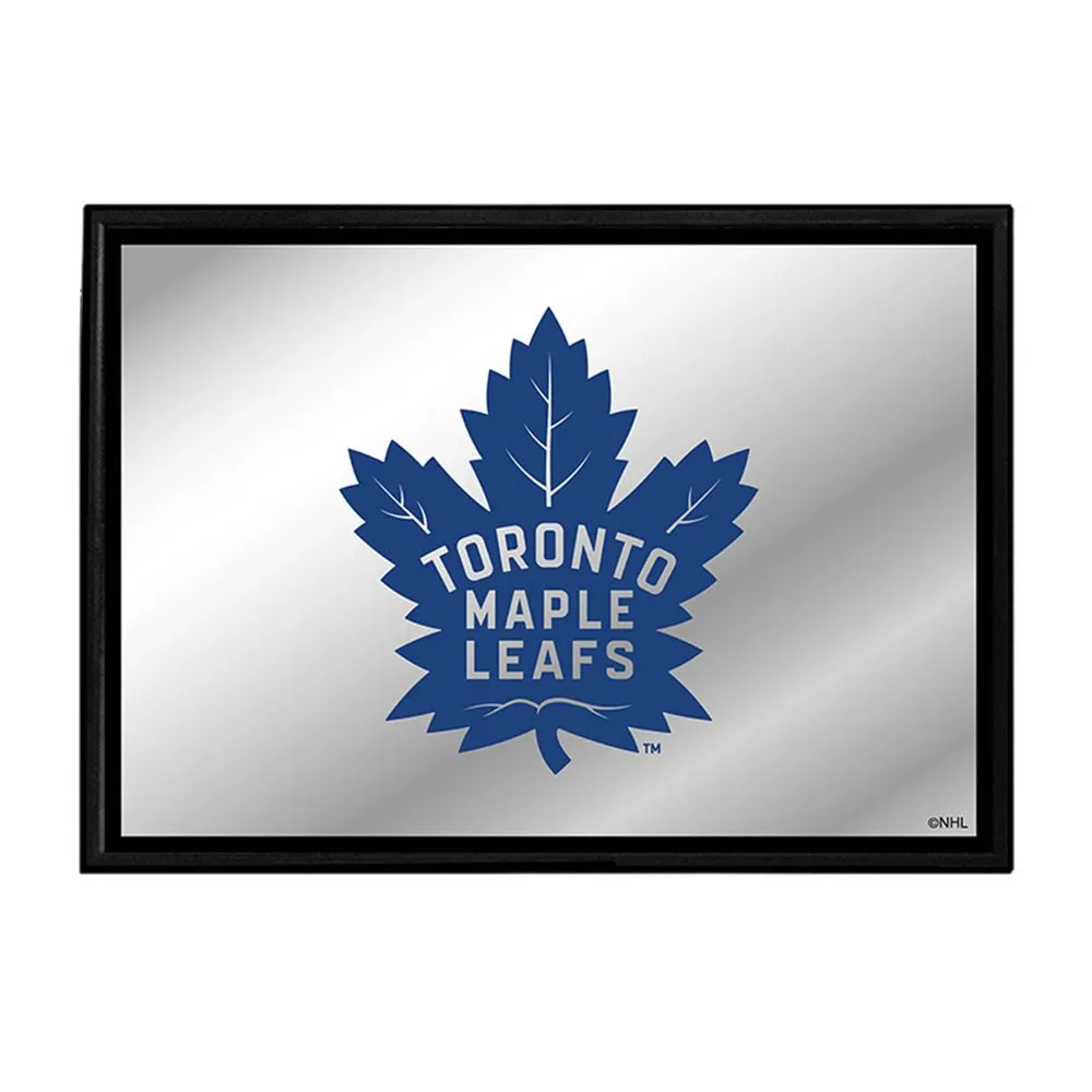 Toronto Maple Leafs: Framed Mirrored Wall Sign