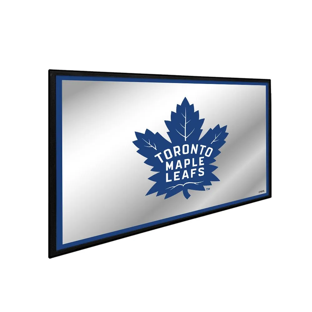 Toronto Maple Leafs: Framed Mirrored Wall Sign