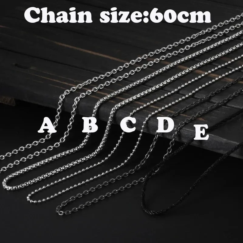 Trendy  New  Stainless Steel Star With Pattern Pendant Necklace Fashion Choker Vintage  Couple Gift