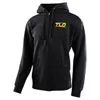 TROY LEE SPEED LOGO ZIP-UP HOODED SWEATSHIRT