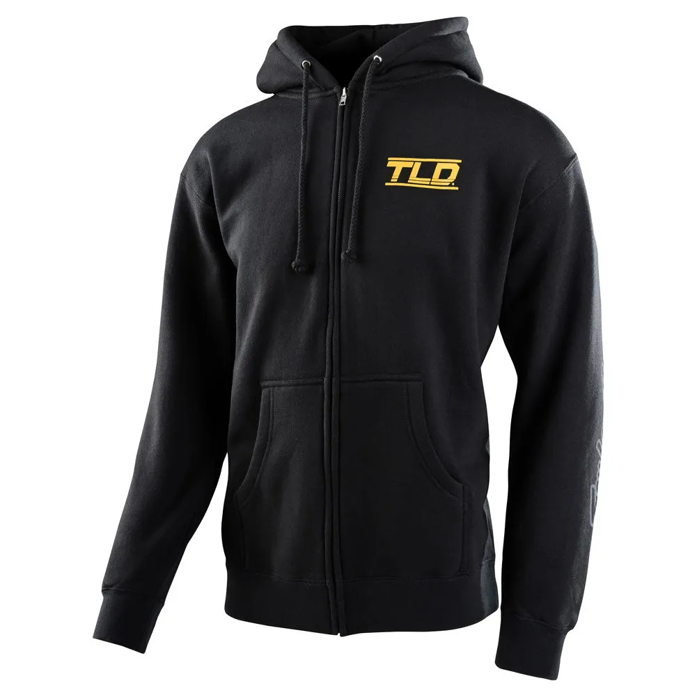 TROY LEE SPEED LOGO ZIP-UP HOODED SWEATSHIRT