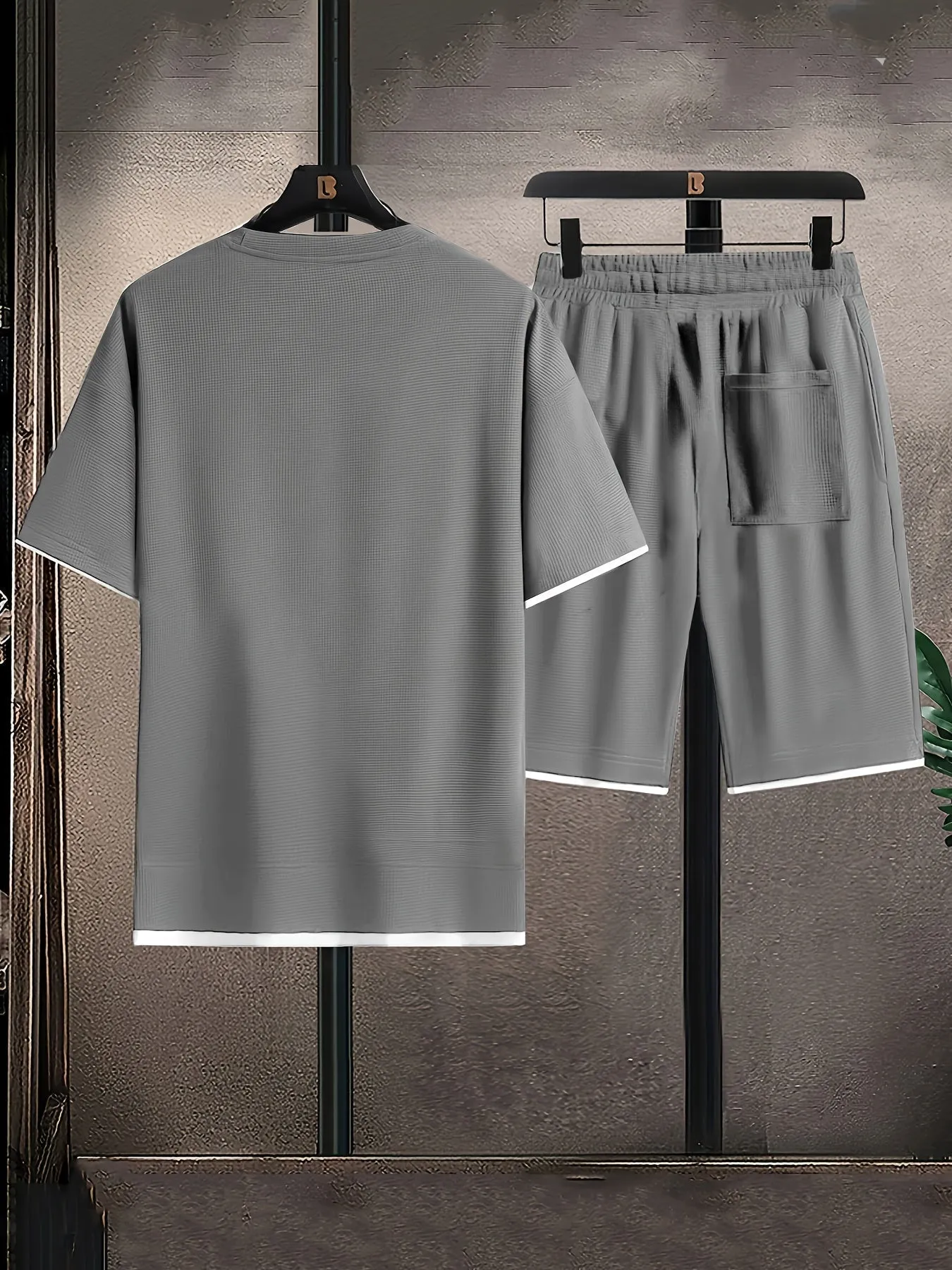 Tuvo | Men's Waffle Knit Lounge Set