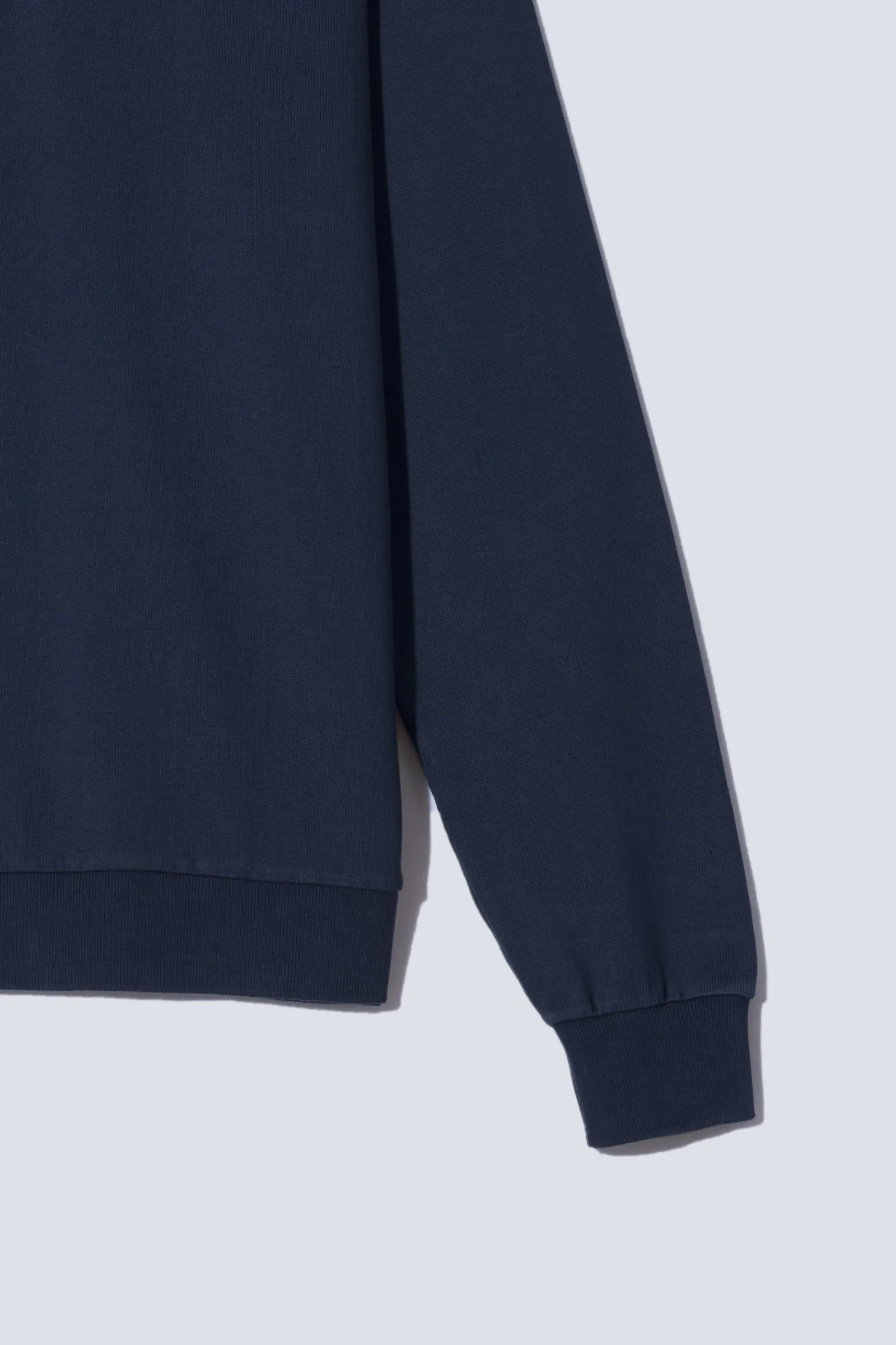 Unfeigned Long Sleeve Polo - Navy