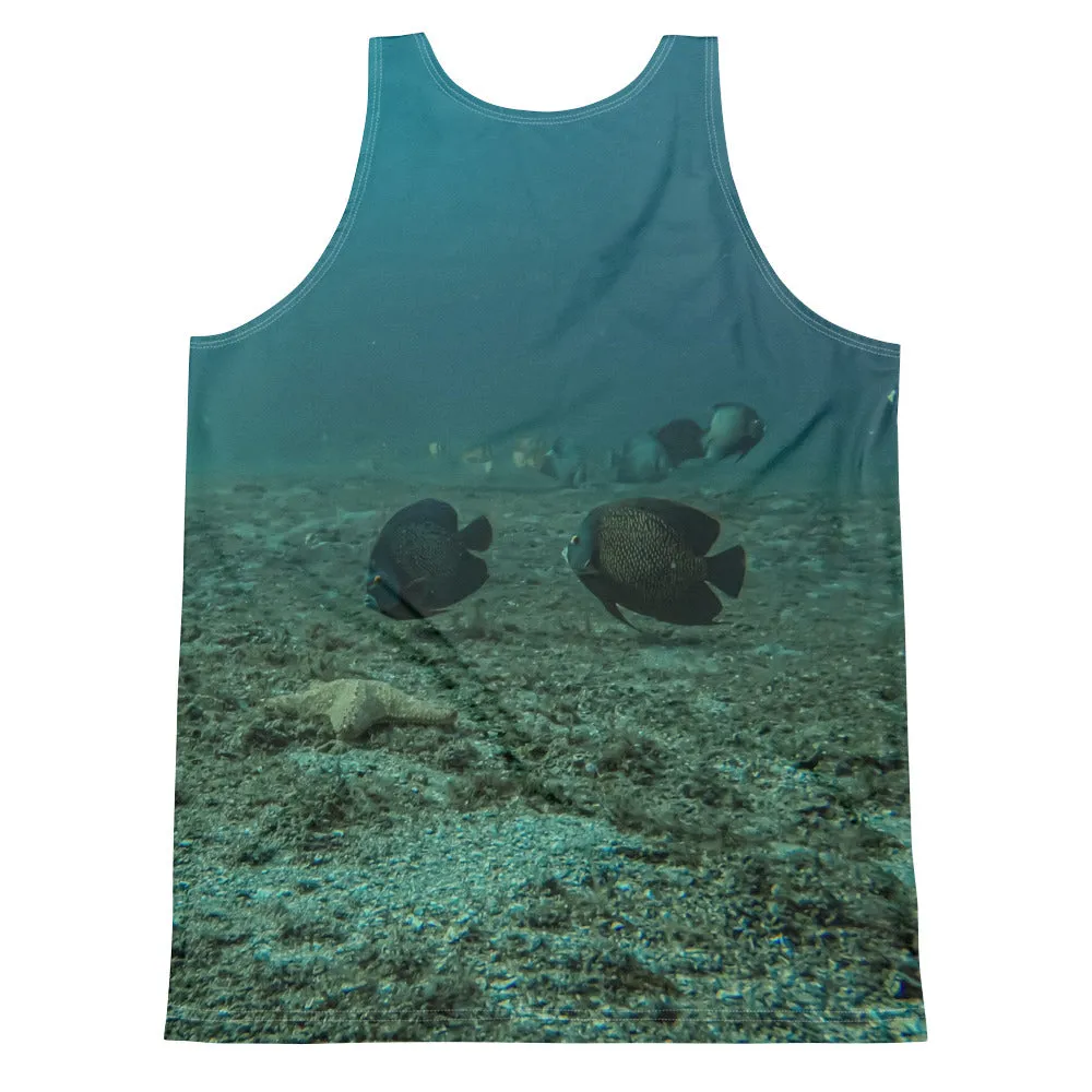 Unisex Tank Top (2-sided) - Reef Fish Collection - Stingray & Starfish