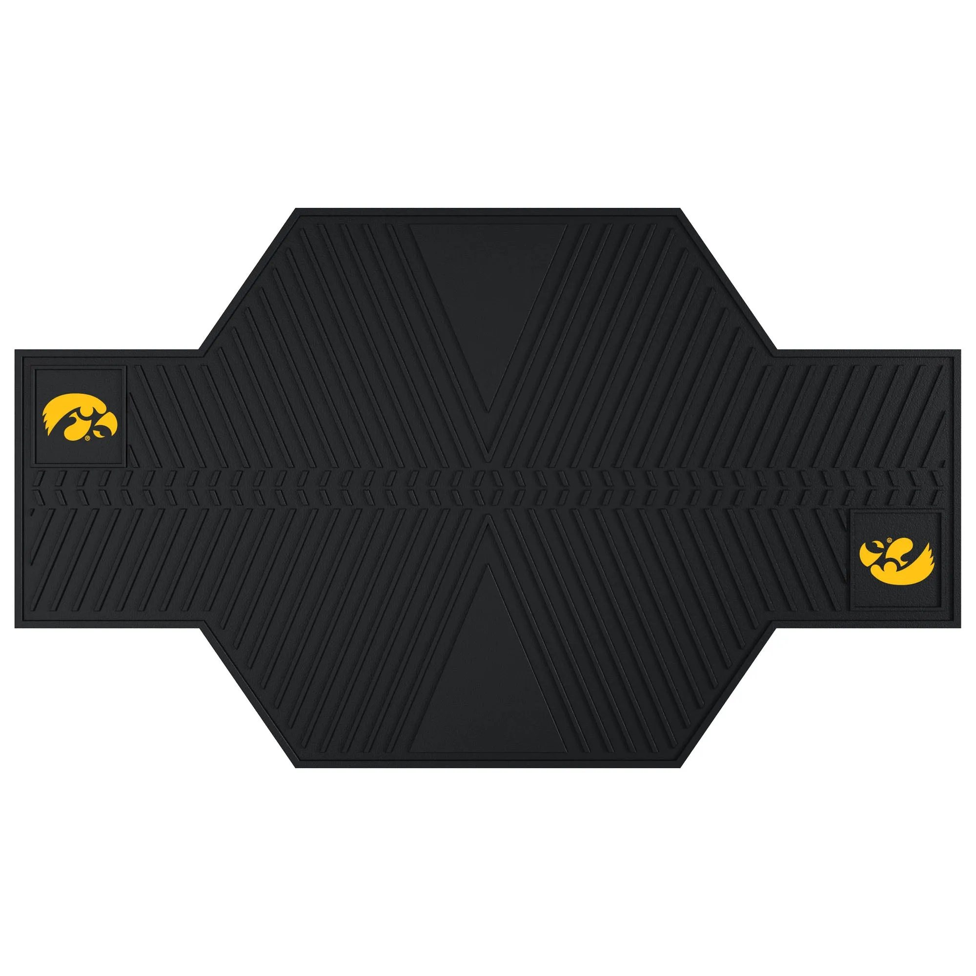 University of Iowa Motorcycle Mat