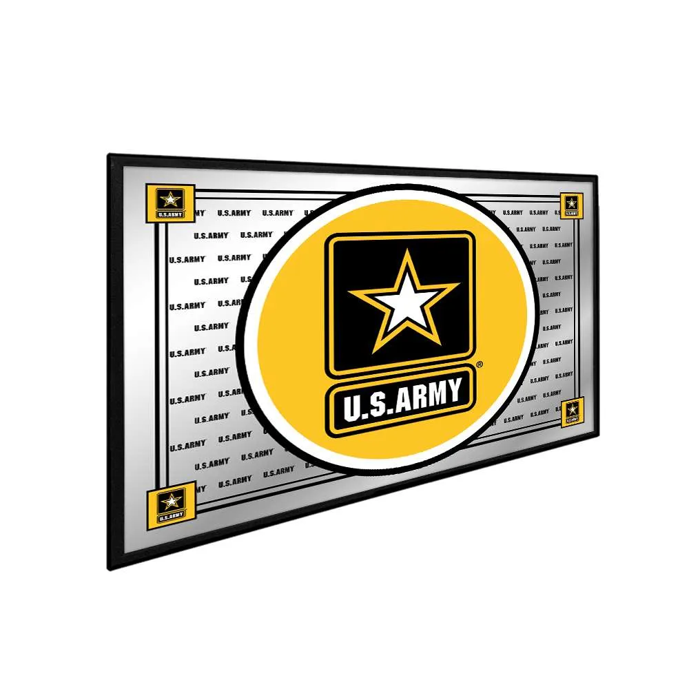 US Army Army: Team Spirit - Framed Mirrored Wall Sign