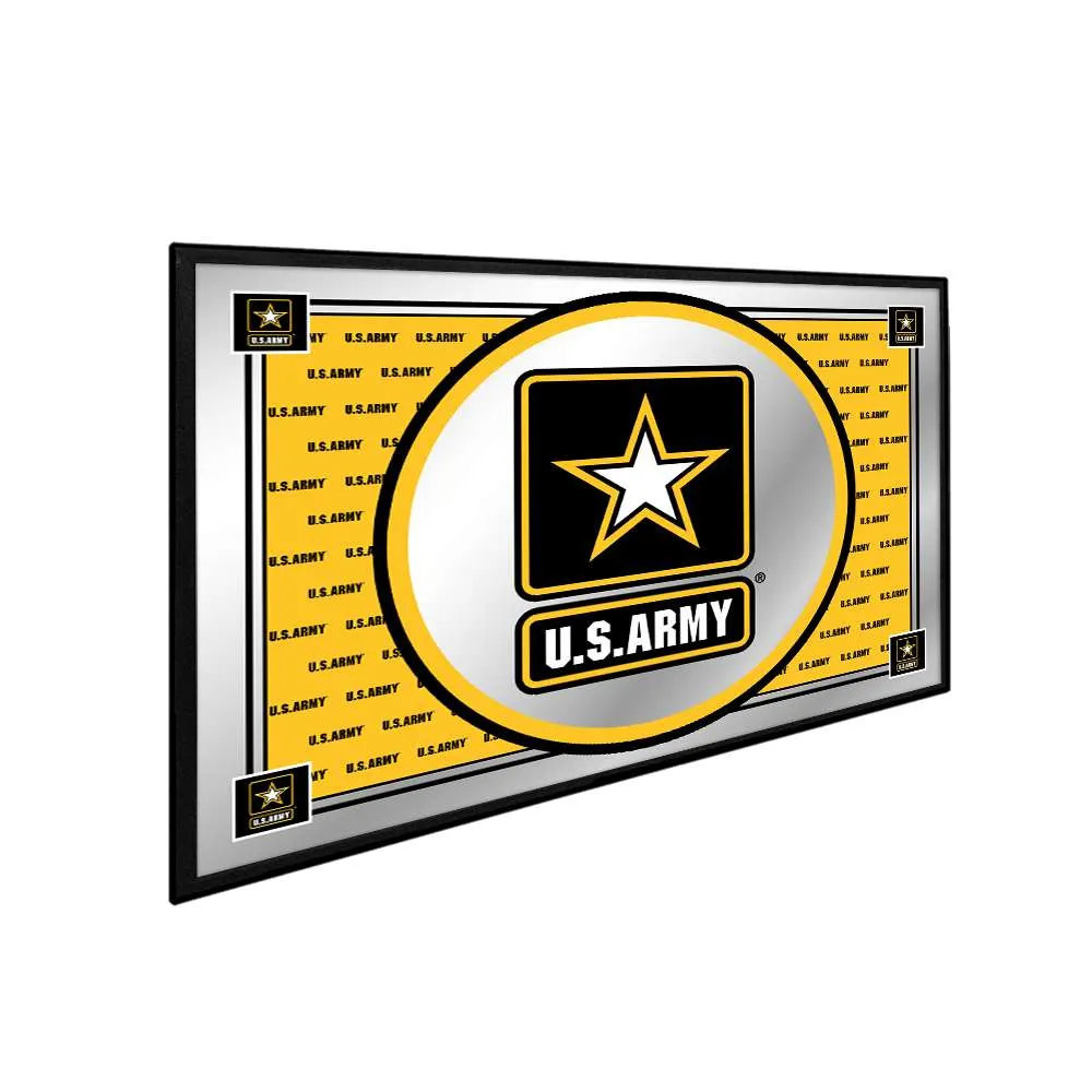 US Army Army: Team Spirit - Framed Mirrored Wall Sign