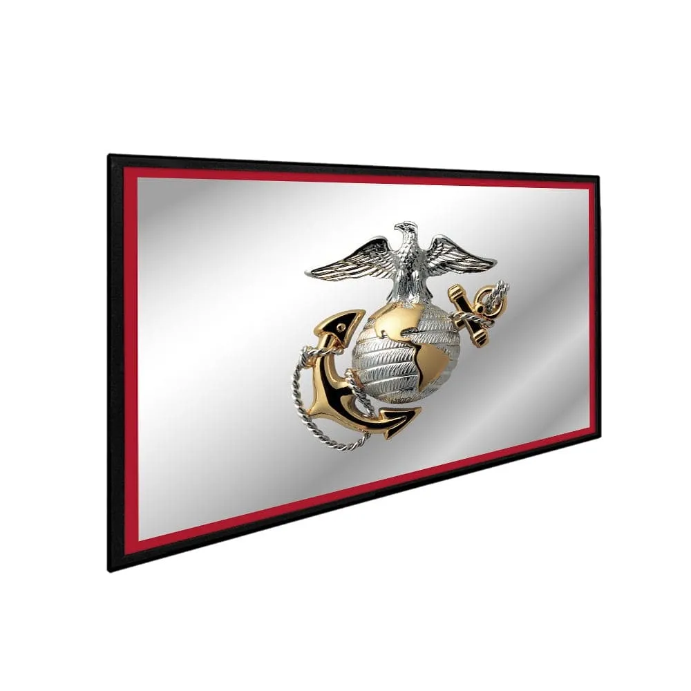 US Marine Corps: Framed Mirrored Wall Sign
