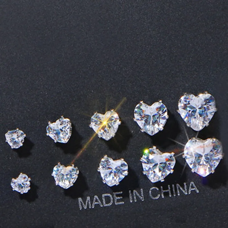 Vintage Bohemian Cubic Zirconia Stud Earrings Set by 17KM