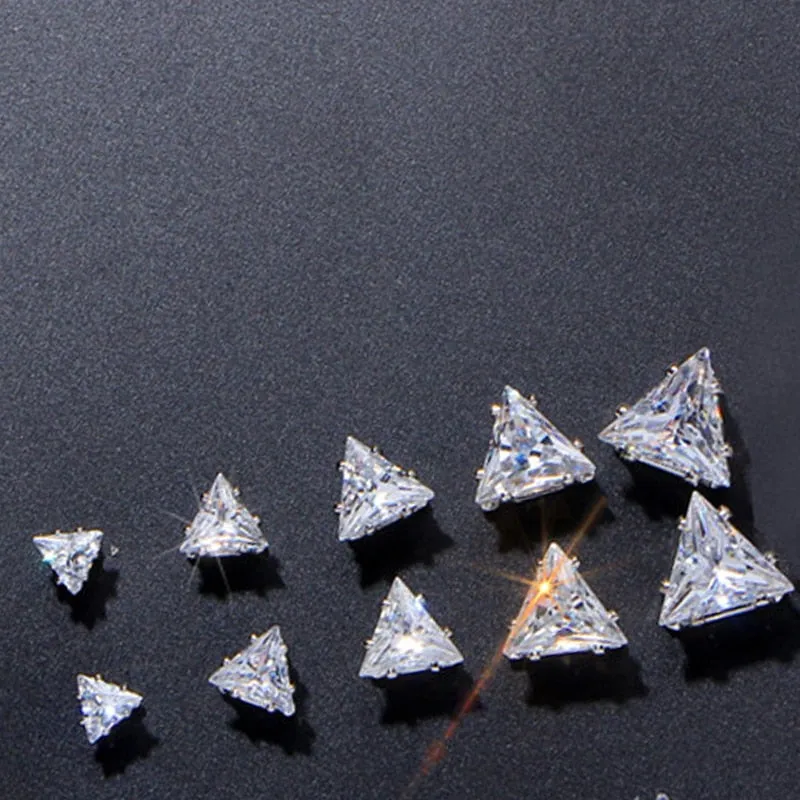 Vintage Bohemian Cubic Zirconia Stud Earrings Set by 17KM
